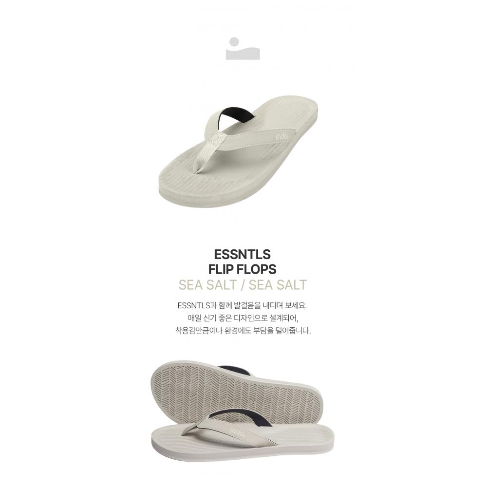 Indosol Essential Flip Flop   Sea Salt   Sea Salt