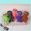 Alien Plush Keychain With Cartoon Funny Expression For Bag Decoration And Gifts