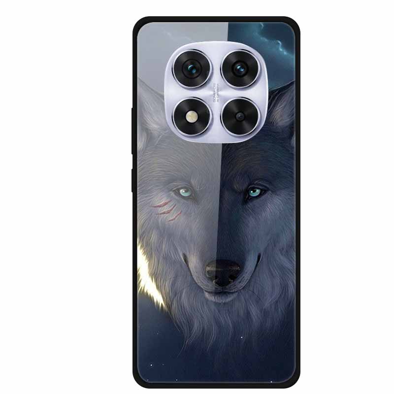 Hard Back Cover For Xiaomi Redmi Note 14 Pro 5G Case Soft Bumper Tempered Glass Case For Redmi Note 14 Pro 4G Case Note14 Pro