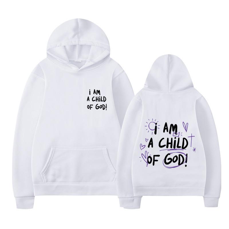 Alphabet Cartoon Print Kangaroo Pocket Print Unisex Streetwear Hip Hop Style Autumn Winter Fashion Hip Hop Tops Clothes