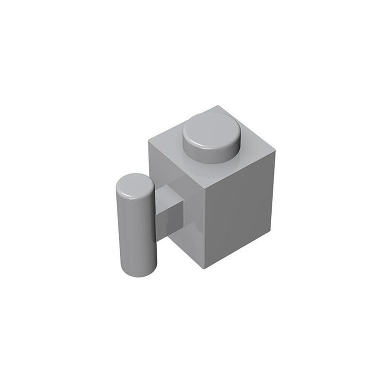 10PCS 2921 Modified 1 X 1 with Bar Handle Block Moc Color Compatible with Brick DIY Children's Toy Assembly