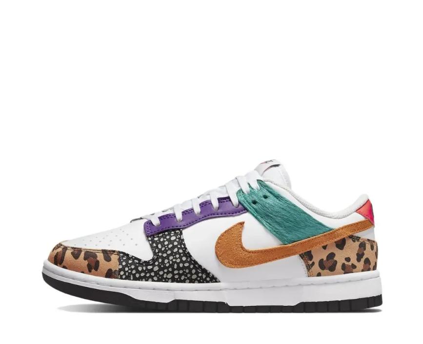 Nike Αθλητικά παπούτσια Dunk Low 'Safari Mix' DN3866-100 Γυναικεία Παπούτσια