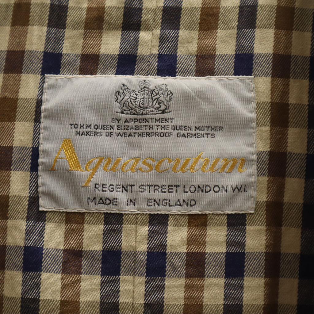 Aquascutum 80s vintage Stainless collar coat beige Women Used