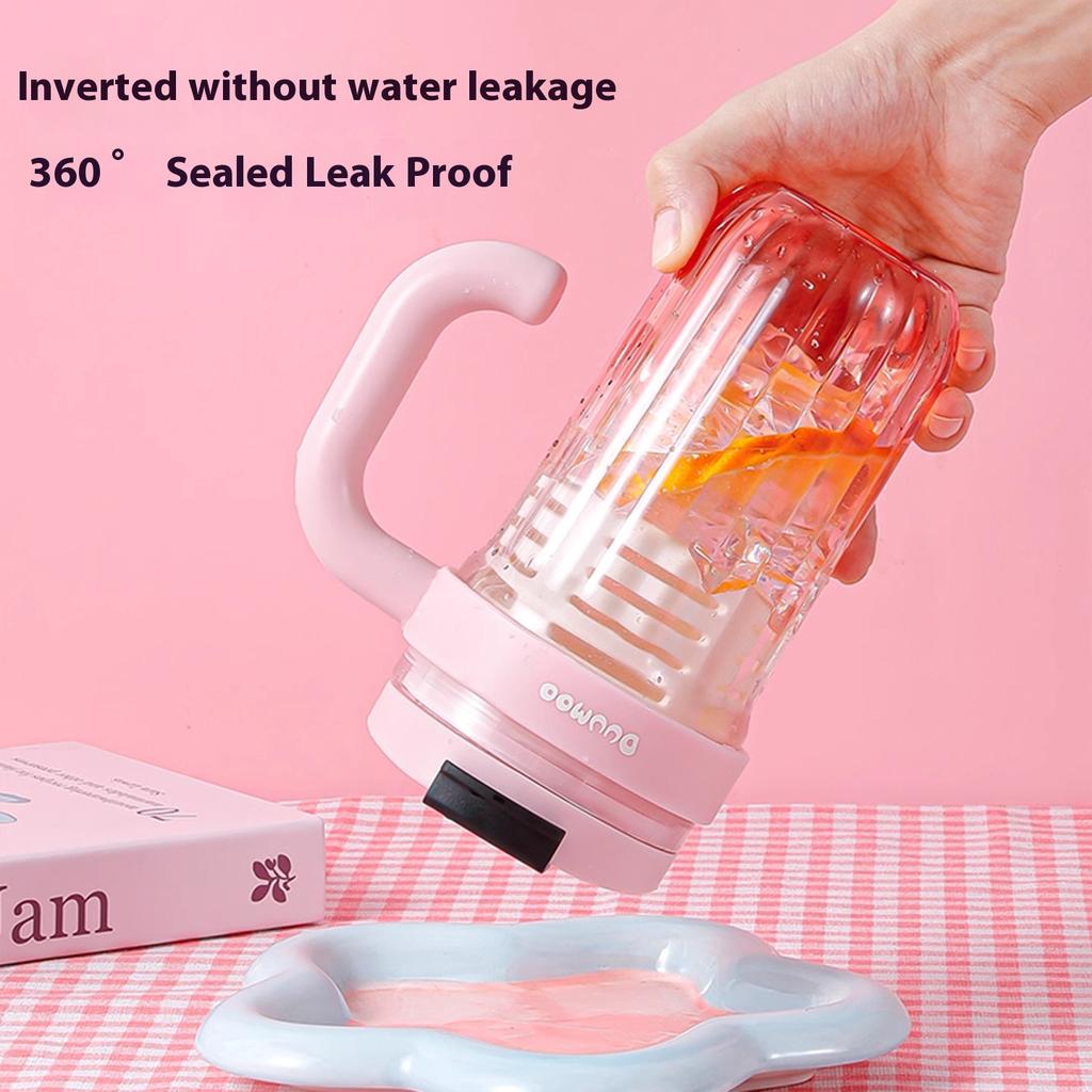 Gianxi Straw Cup For Girls With High Beauty And Large Capacity Water Bottle Summer Big Mac Cup Plastic With Straw