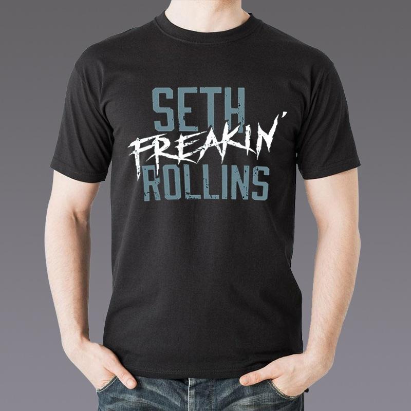 Seth Seth Rollins Freakin Rollins Men S Casual Round Neck Black T Shirt Size S Xxxl Buy At A Low Prices On Joom E Commerce Platform