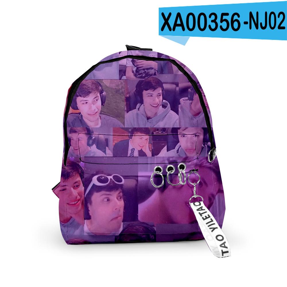 Classic Novelty GeorgeNotFound Backpacks Boys/Girls pupil School Bags 3D Print Keychains Oxford Waterproof Cute Small Backpacks
