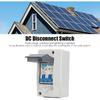 PV Solar Disconnect Switch Kit, BOB7Z 63 63A 1000V DC Disconnect Switch Overvoltage IP65 Photovoltaic Isolator Miniature Circuit Breaker for