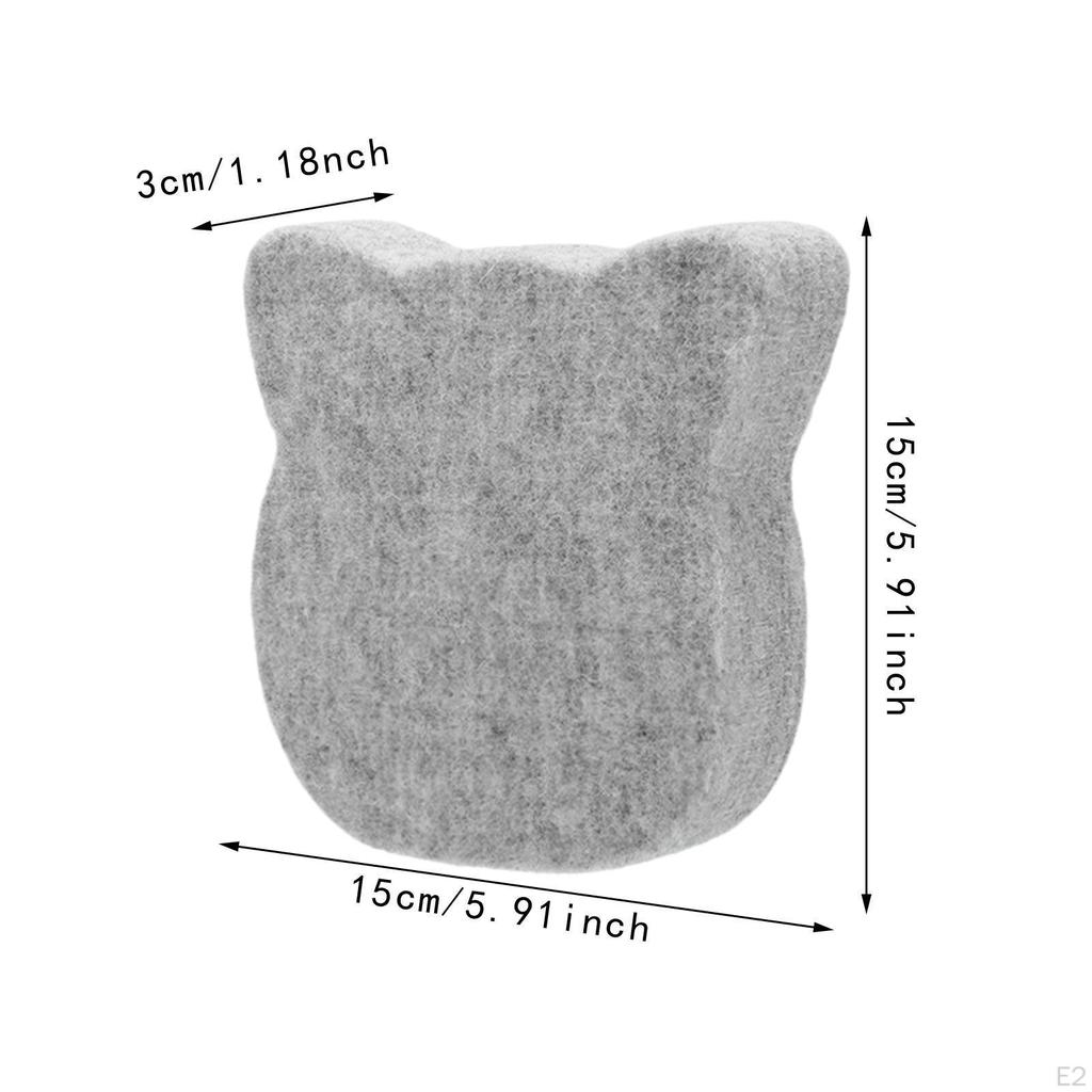 Needle Felting Pad 3D Cute Shaped Craft Gift Handmade DIY Wet Wool
