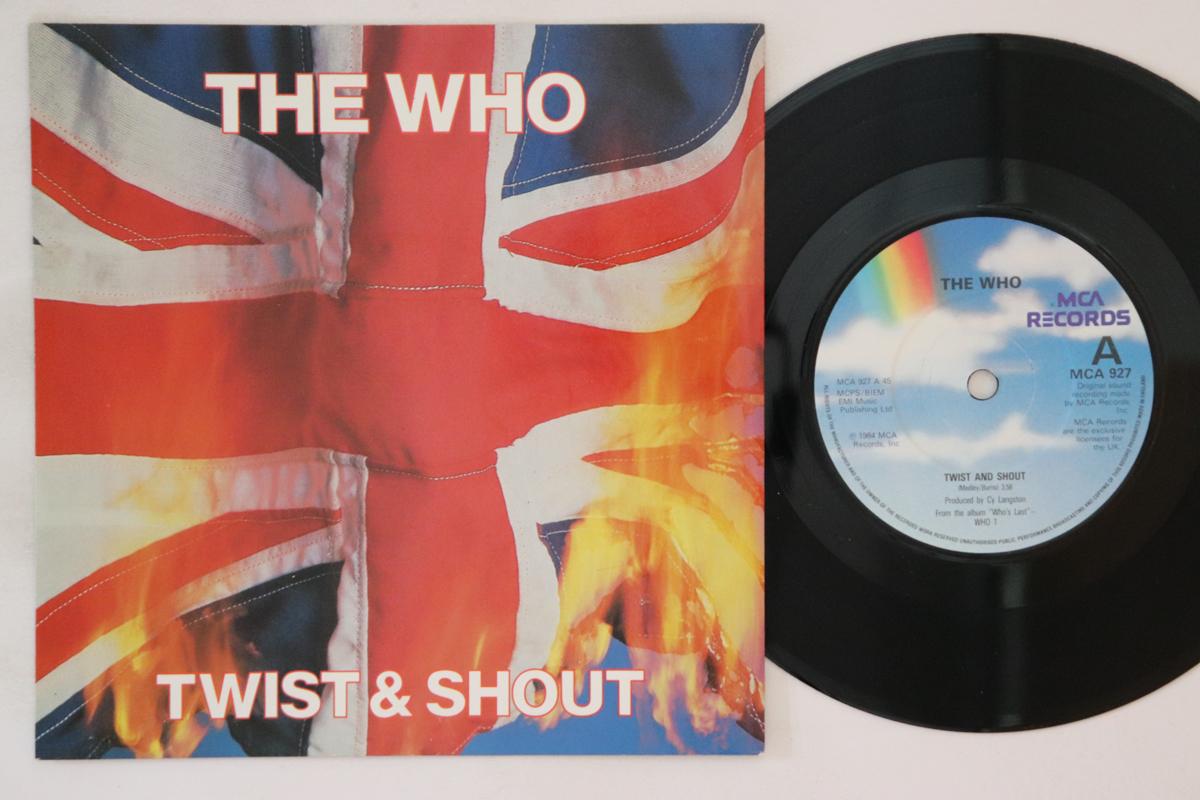 

7-дюймовая пластинка WHO - Twist & Shout / I Can t Explain MCA927 MCA 1984 UK Рок Б/У
