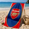 Arsenal Football Club Wappen Strandtuch, Schnelltrocknend, Pflegeleicht, Geeignet für Fitness und Strandurlaub, Sport-Essential