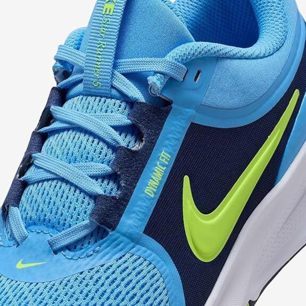 Nike Star Runner 5 J STAR RUNNER 5 University Size Blue/Blue Void/Football Gray/Volt HF7004-400 24.5cm