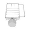 Kitchen Faucet Storage Rack Faucet Sponge Holder Hanging Drain Rack with Towel Shelf for Kitchen Sink