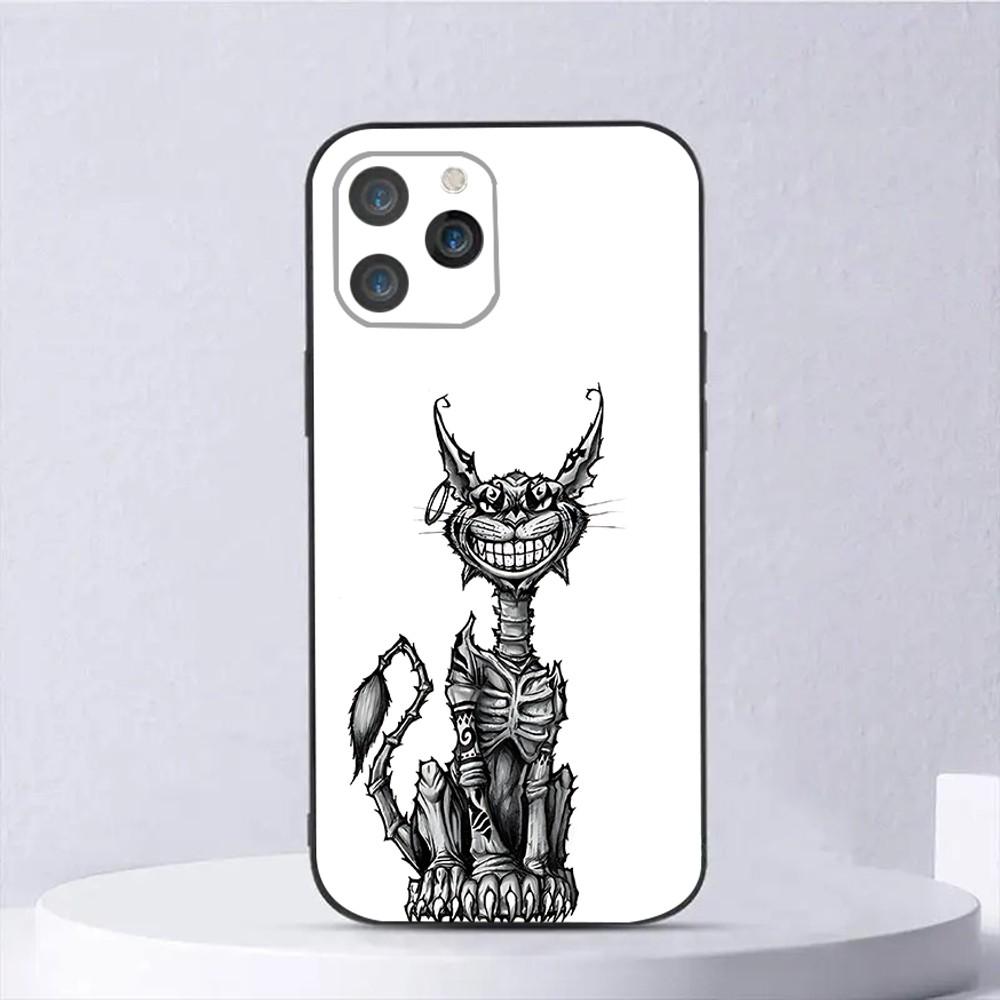 

A-Alice Madness Returns Phone Case For iPhone 16,15,14,13,12,11,Plus,Pro Max,XS,X,E,SE,Mini Soft Silicone Black Cover iPhone13