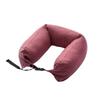 Japanese Style Sleep Neck Support U Shaped Bendable Roll Pillow Portable Nap Pillow  Lumbar