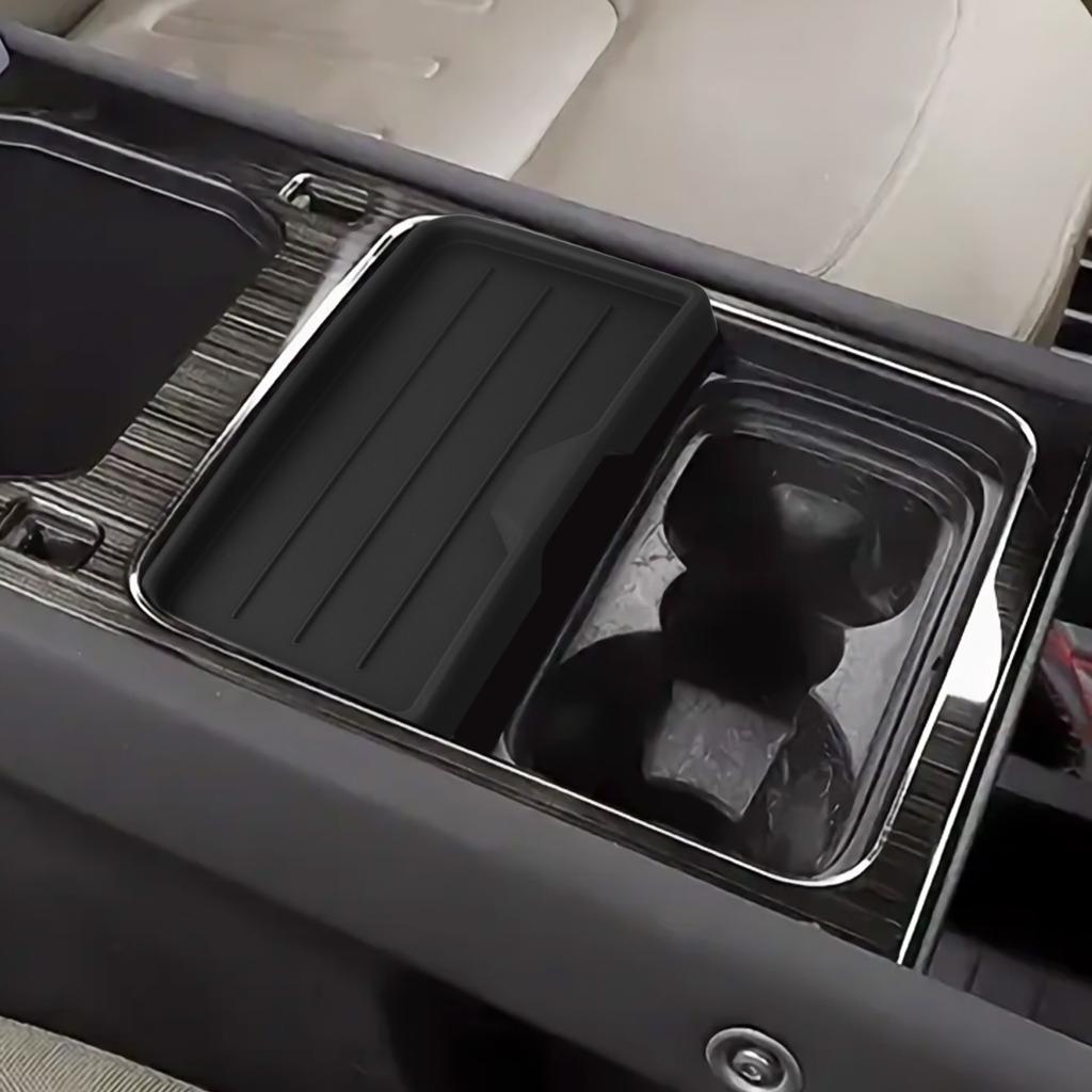 Vehicle Interior Accessories Coin Tray Cup Holder Tray Interior Decoration As Shown Plastic Construction Quality Materials