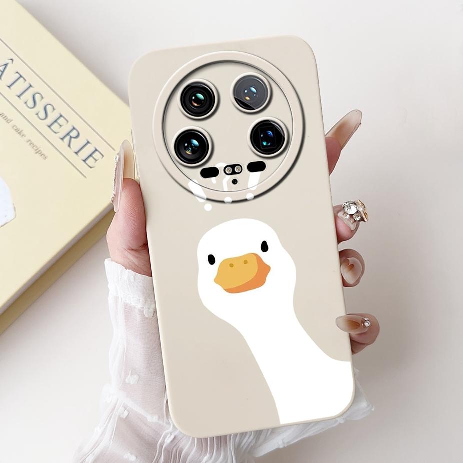 For Xiaomi 14 Ultra Case Cute Dinosaur Cartoon Cover Shockproof Phone Case For Xiaomi Mi 13 Ultra 13Ultra 14Ultra Soft TPU Shell