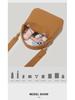Khaki Soft Cigarette Case Bag - Large Capacity, Summer-Ready, Commuter-Friendly, Handheld & Crossbody Women's Fashion.