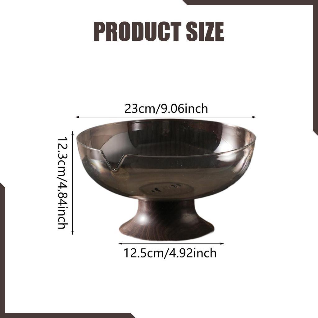 Decorative Fruit Bowl Home Decor Elegant Gift Decorative Bowls Fruit Holder Fruit Dish for Hotel Countertop Home Snacks Salads