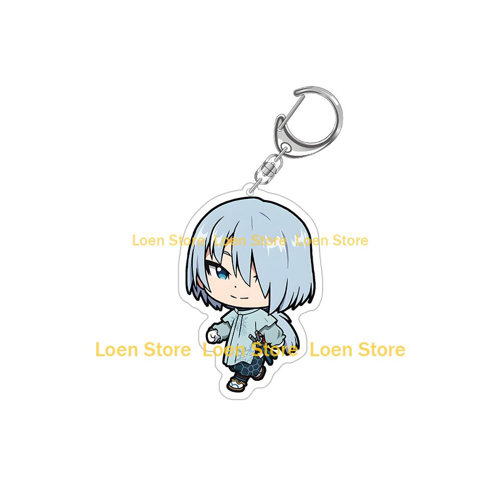 The Elusive Samurai Hojo Tokiyuki Mochizuki Ayako Shizuku Suwa Yorishige Sasaki Mima Chibi Anime Acrylic Keychain Bag Pendant