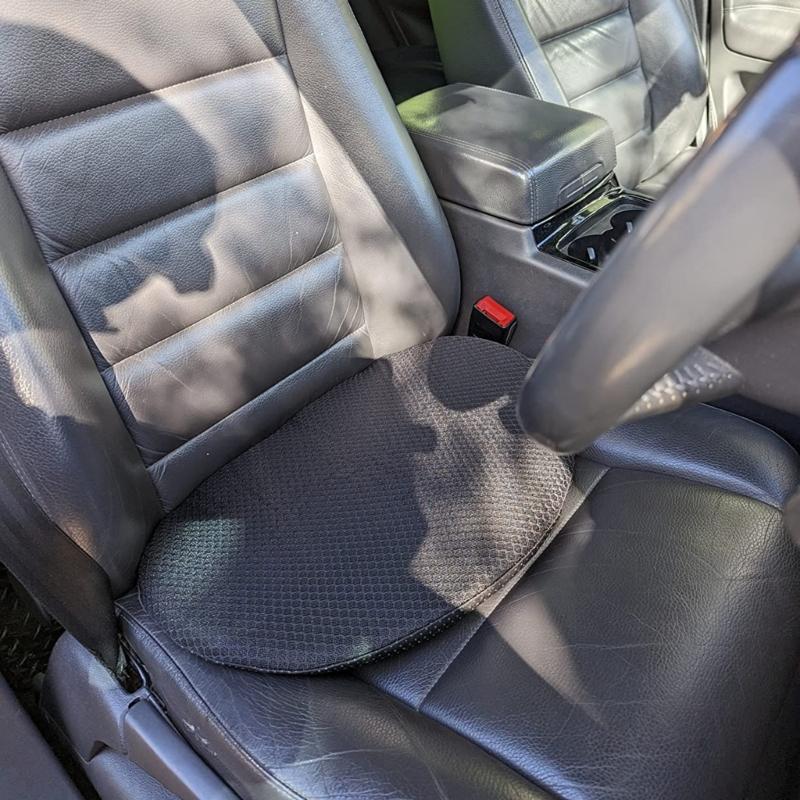 Car Wedge Seat Cushion for Car Seat Driver/Passenger,Memory Foam Seat Cushion for Driving Improve Visions/Posture