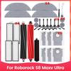 A20F-For Roborock S8 Maxv Ultra Robot Vacuum Cleaner Main Side Brushes Hepa Filters Mop Pad Dust Bags Replacement Accessories
