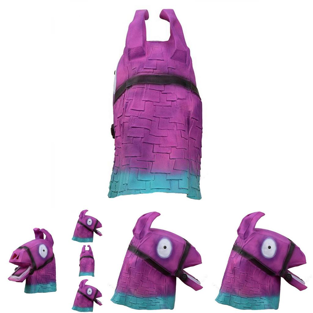 Christmas Halloween Latex Horse Head Mask With Character Role Play For Holiday Events