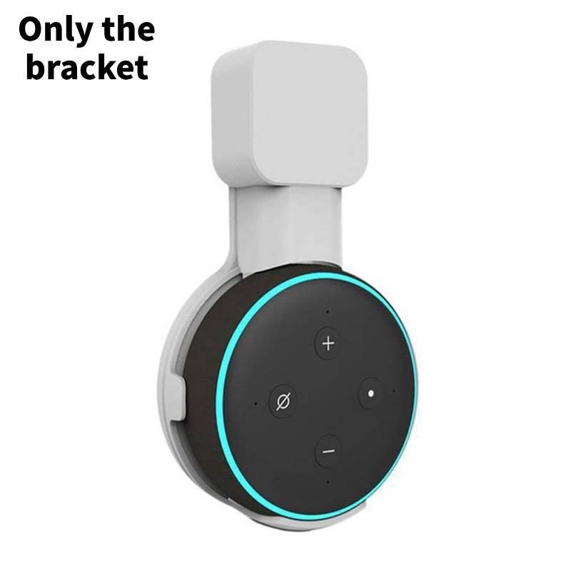 

Подставка Вешалка Echo Dot 3-го поколения Для помещений Динамик Звуковые колонки Чехол Держатель белый