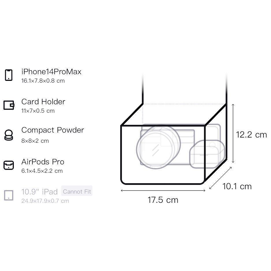 Coach Llavero con Logo Rowan 17 Firma Correa de Hombro Desmontable Ajustable Cierre de Cremallera Bolso Boston de Algodón Bolso Cruzado Mini CDY30-IMNIM