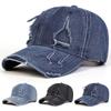 Unisex Triangle Hole Cowboy Baseball Caps Outdoor Adjustable Spring And Autumn Casual Sunscreen Hats