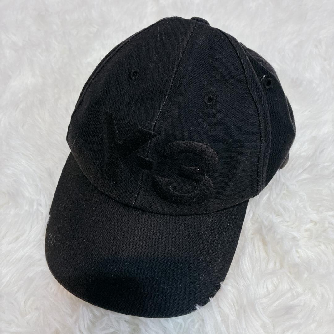 

[USED] Y-3 Embroidered Logo Cap, Black, One Size Fits All