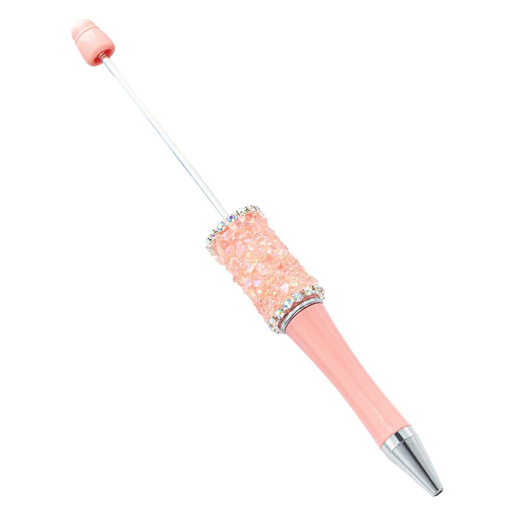 Beadable Ballpoint Pen Rhinestone Ballpoint Pen Funny Writing Pen for Boy Girl Kid Class Reward Birthday Party Favor