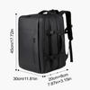 Large-capacity Vacuum Compression Backpack Expandable Travel Vacpack Backpack with Lock Vacuum Compression Sealing Daypack