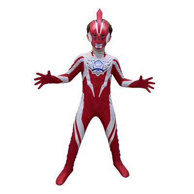 Halloween Ultraman Suit Omega Onesie Playing Clothes Cos Clothes Stage Performance Clothes Children's Tights