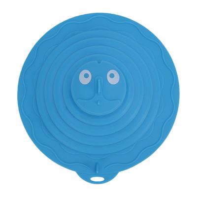 Silicone Drain Cover Food Grade Universal Stopper Plug Cover for Kitchen Bathroom Blue