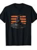 Unisex T-shirt Halloween Witch Hat Stripes Fall Vibes Spooky Season Witches T-Shirt