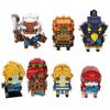 MOC Breath of the Wild Square Head Figure Building Blocks Compatible with Lego Bricks