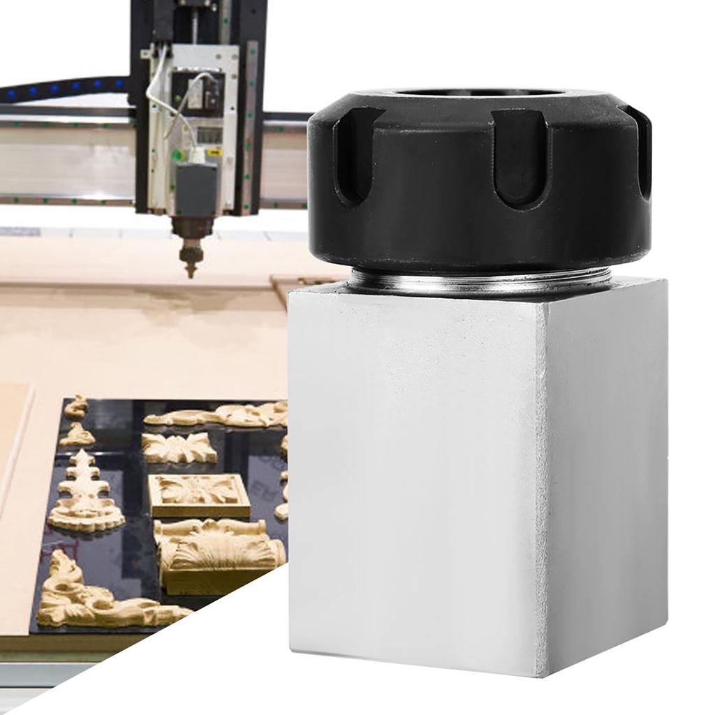 ER25 Square Collet Chuck Block Holder 39005123 for CNC Lathe Engraving Machine