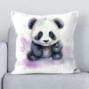 Office Sofa Cushion Cover Cartoon Panda Decorative Pillowcase Fashion Luxury Home Decoration Car Cushion Cover