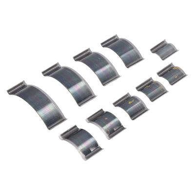 10PCS Leather Die Cutter Mold Arched High Hardness Carbon Steel DIY Leather Die Cutter for Artisan