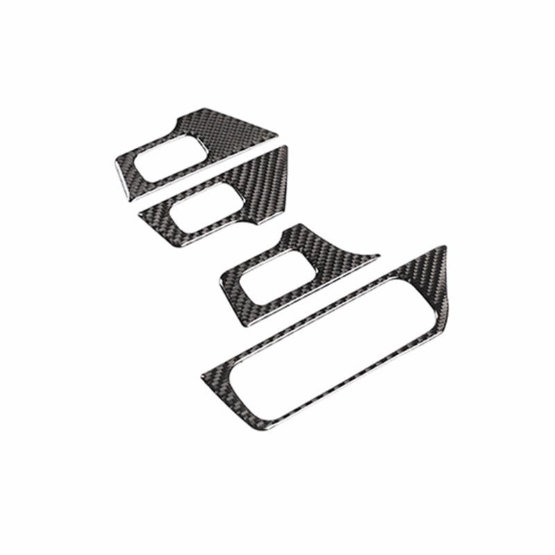 

Углеродное волокно автомобиля оконное стекло подъемный переключатель рамка украшения для Mercedes Benz B Class W247 GLB автомобильный интерьер чёрный