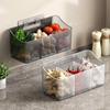 Kitchen Ginger Garlic Onion Storage Rack Storage Box Hanging Basket Ginger Garlic Wall Hanging Basket Storage Box