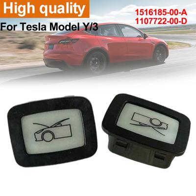 Nouveau Pour Tesla Model 3/Y 2017-2023 Voiture Frunk Coffre Bouton Interrupteur de Sécurité Loquet de Bagages Interrupteur Remplacement 1516185-00-A 1107722-00-D