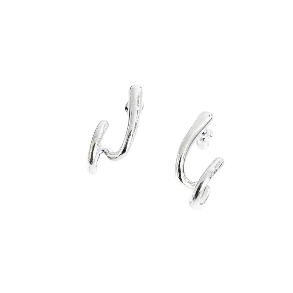 Korean Minimalist Stud Earrings: Elegant, Fashionable, High-End Design