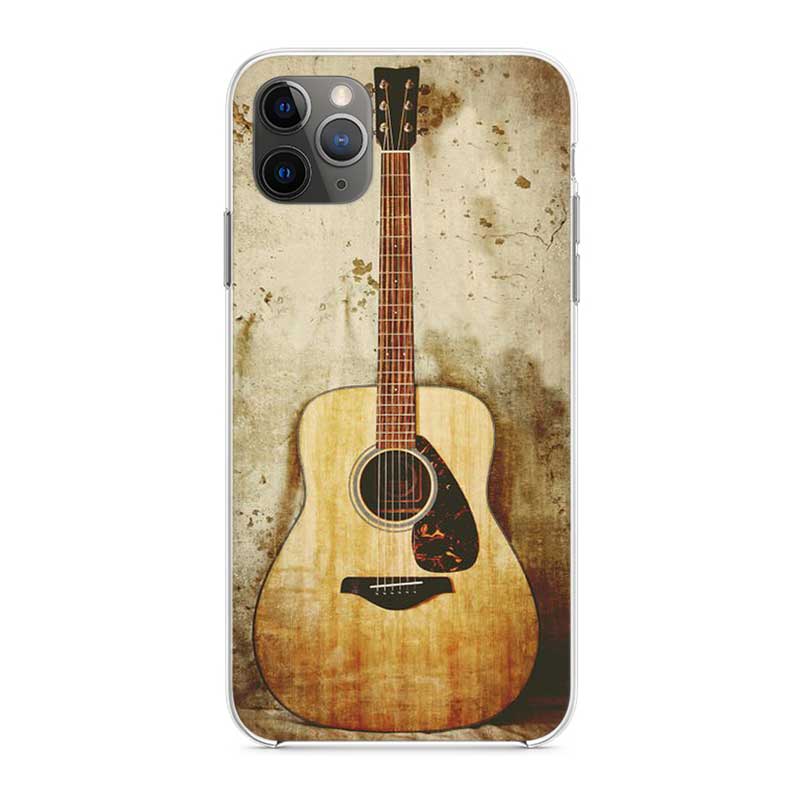 Guitar Music Soft Mobile Phone Covers For IPhone X XS MAX SE 2020 XR 11 11Pro 12 Mini Shell 8 7 6 6S Plus Transparent TPU Case