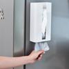 Stylish magnetic tissue perfect for storing tissues in the or vanity holder, wall-mounted, one-handed tear-off, kitchen, bathroom, (white, thin, 6cm)