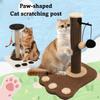 Stress Relief Cat Climbing Frame Foot Shape Cat Bed Toys  Scratching/sleeping/playing