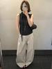 Women's High Waist Loose Casual Wide Leg Pants - Spring Collection