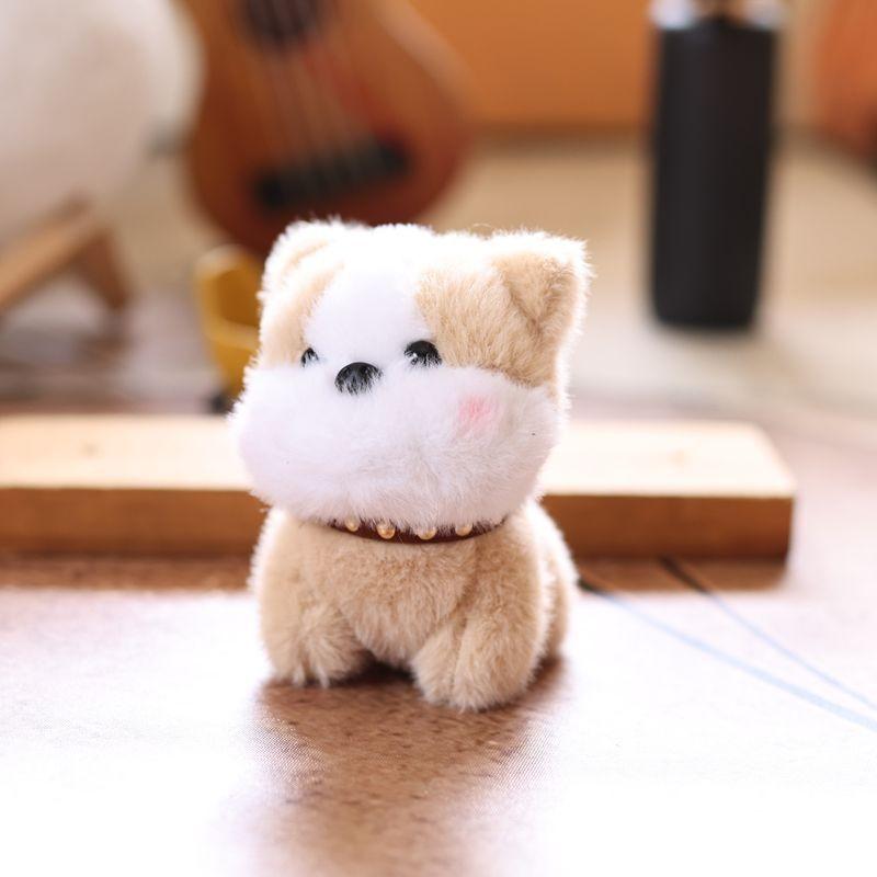 Puppy Toy Cute Keychain Animal Plush Super Soft Backpack Pendant Teens For
