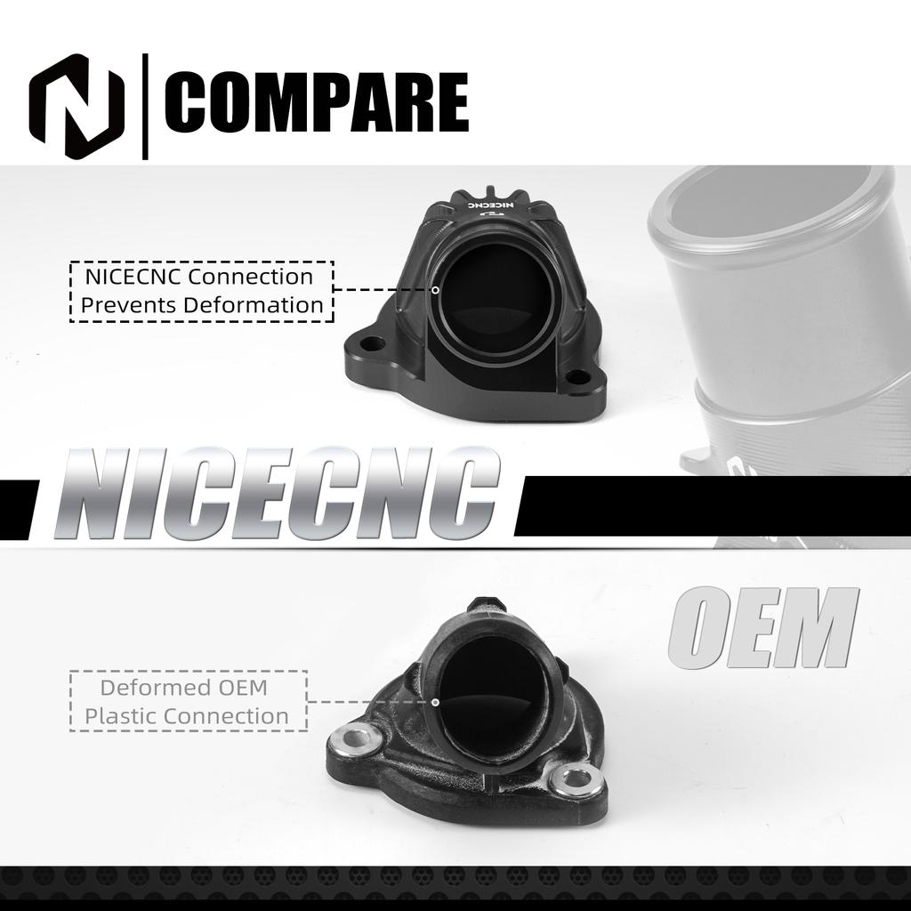 NICECNC For KTM 890 Adventure /R 790 Adventure/R Thermostat Housing Cover Radiator Hose Kit For Husqvarna Norden 901 /Expedition