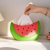 Cute and Creative Watermelon-shaped Luxury Tissue Box for Home Living Room Table Decoration